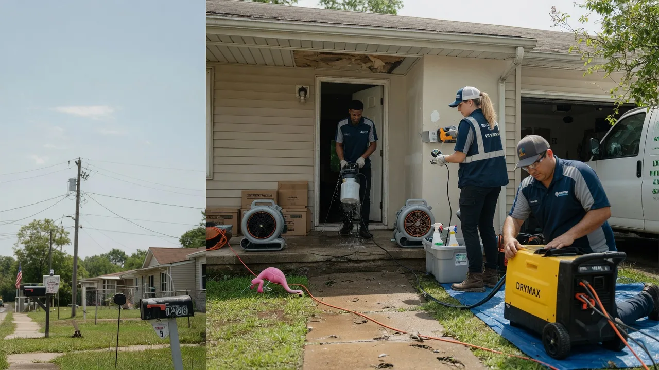 Storm Damage Water Removal in Greensboro, AL near me